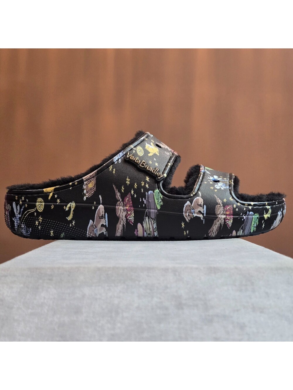 Crocs x Vera Bradley x Harry Potter, Strapped Slip On, Fur Lined - Men's 12